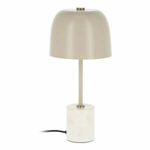 Beżowa lampa stołowa Kave Home Alish obraz