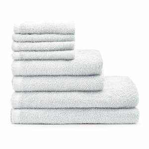 Białe bawełniane ręczniki szybkoschnące zestaw 8 szt. Quick Dry – Catherine Lansfield obraz