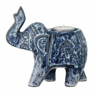 Kamionkowy świecznik na świeczkę typu tealight Oliphant – Bloomingville obraz