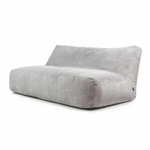Jasnoszary sztruksowy worek do siedzenia Sofa Tube 190 – SLOWDOWN obraz