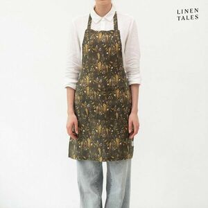 Lniany fartuch Woodland – Linen Tales obraz