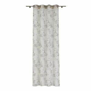 Beżowa firanka 140x245 cm Defence – Mendola Fabrics obraz