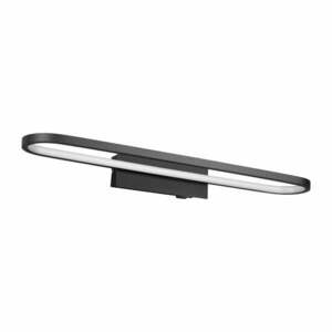 Kinkiet LED w kolorze matowej czerni (dł. 60 cm) Gianni – Trio obraz