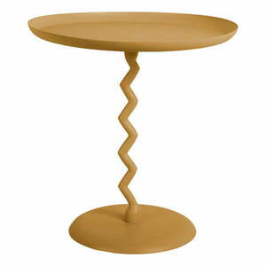 Metalowy okrągły stolik ø 40 cm Zig Zag – Leitmotiv obraz