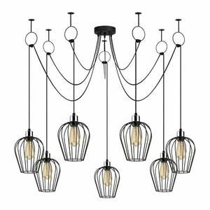 Czarna lampa wisząca – Opviq lights obraz