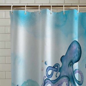 Zasłona prysznicowa 180x180 cm Octopus – Catherine Lansfield obraz