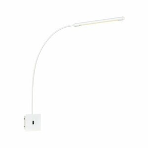 Biały kinkiet Markslöjd Antenna 1L obraz