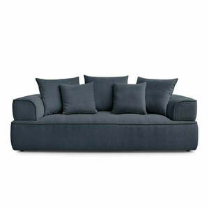 Ciemnoniebieska sofa z tkaniny szenilowej 237 cm Whesley – Bobochic Paris obraz