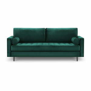 Morska aksamitna sofa Milo Casa Santo, 219 cm obraz