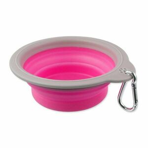 Plastikowa miska podróżna dla psów ø 15 cm Dog Fantasy – Plaček Pet Products obraz