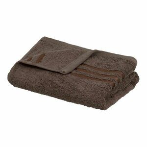 Brązowy bawełniany ręcznik frotte 50x100 cm Simple – Casa Selección obraz