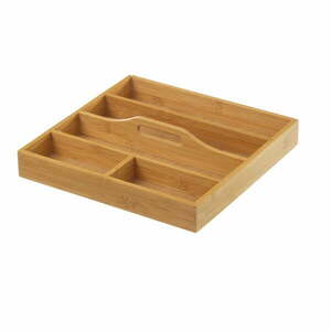 Bambusowy organizer do szuflady Casa Selección, 31x31 cm obraz