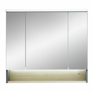 Szaro-naturalna szafka łazienkowa w dekorze sosny 72x80 cm Quickset 394 – Pelipal obraz