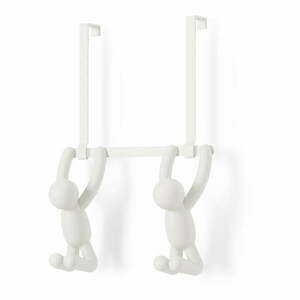 Biały plastikowy wieszak na drzwi 22 cm Buddy – Umbra obraz