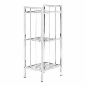 Regał łazienkowy w kolorze srebra 33x73 cm – Premier Housewares obraz