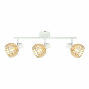 Biało-naturalna lampa sufitowa ø 10 cm Atarri – Candellux Lighting obraz