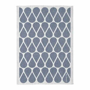 Ścierka z mieszanki lnu 46x66 cm Otis Blue – Pappelina obraz