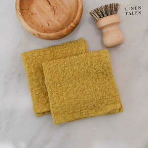 Lniane ścierki zestaw 2 szt. 26x26 cm – Linen Tales obraz