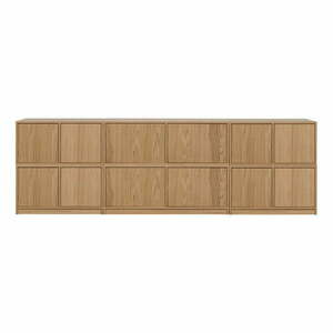 Zestaw pod TV w dekorze dębu 264x88 cm Modulair – vtwonen obraz