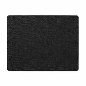 Mata stołowa ze skóry ekologicznej 35x45 cm Square L Lace – LIND DNA obraz