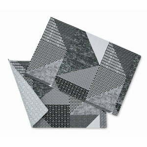 Materiałowe maty stołowe zestaw 2 szt. 46x30 cm Larsson Geo – Catherine Lansfield obraz
