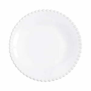 Biały głęboki talerz kamionkowy Costa Nova Pearl, ⌀ 24 cm obraz