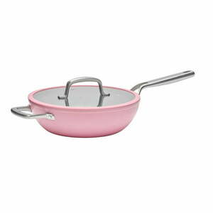 Patelnia z pokrywką/z powłoką ceramiczną wok ø 28 cm Meda 3.0 – FABINI obraz