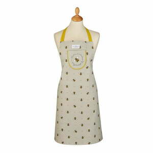 Beżowo-żółty bawełniany fartuch Cooksmart ® Bumble Bees obraz