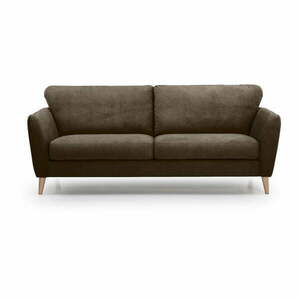 Brązowa sofa Scandic Oslo, 206 cm obraz