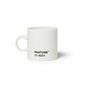 Biała ceramiczna filiżanka do espresso 120 ml Cloud Dancer - Pantone obraz