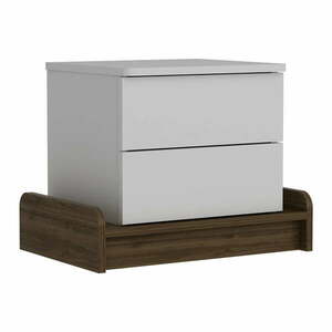 Biała szafka nocna Marina – Kalune Design obraz