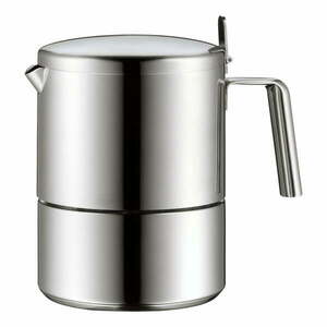 Okrągła kawiarka ze stali nierdzewnej Cromargan® WMF Kult obraz