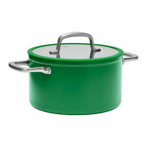 Garnek z pokrywką/z powłoką ceramiczną odpowiedni na indukcję 5, 5 l Meda 3.0 – FABINI obraz