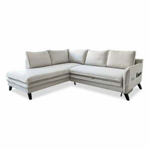 Jasnobeżowy narożnik rozkładany Miuform Charming Charlie L, lewostronny obraz