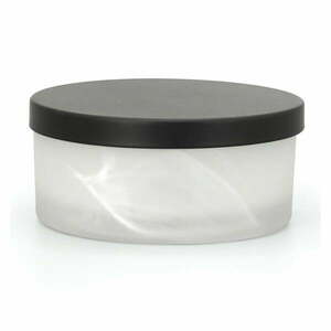 Biały szklany organizer łazienkowy na waciki Madison – Spirella obraz