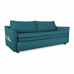 Turkusowa rozkładana sofa Miuform Charming Charlie obraz