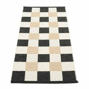 Czarno-kremowy chodnik odpowiedni na zewnątrz 70x160 cm Pix Black Vanilla – Pappelina obraz
