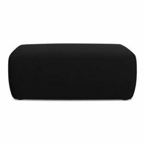 Czarny aksamitny podnóżek Kapua – Makamii obraz