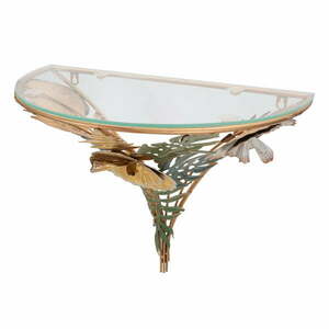 Szafka nocna w kolorze złota Amaz – Mauro Ferretti obraz