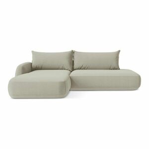 Beżowy rozkładany narożnik (lewostronny/z szezlongiem) Hale – Makamii obraz