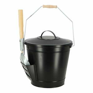 Wiaderko na popiół z szufelką – Esschert Design obraz