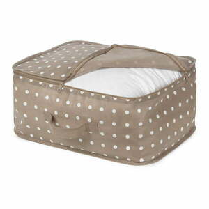 Beżowy mały organizer z suwakiem Compactor Dots obraz