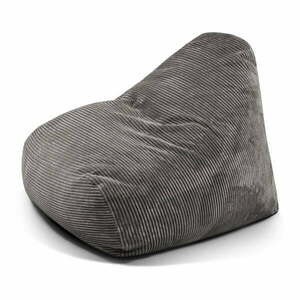 Ciemnoszary sztruksowy worek do siedzenia Snug 100 – SLOWDOWN obraz