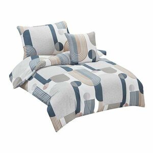 Pościel jednoosobowa z mikrosatyny 3-częściowa 140x200 cm Beryl – My House obraz