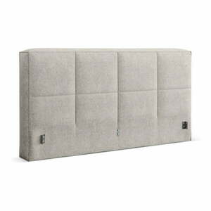 Beżowy tapicerowany zagłówek 249x100 cm Darren – Micadoni obraz