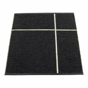 Czarny dywan odpowiedni na zewnątrz 70x90 cm Fred Black – Pappelina obraz