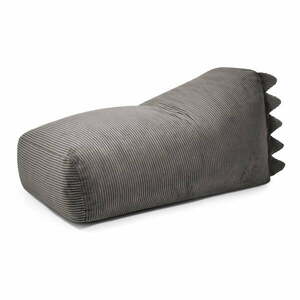 Ciemnoszary sztruksowy dziecięcy worek do siedzenia Snug 130 Dragon – SLOWDOWN obraz