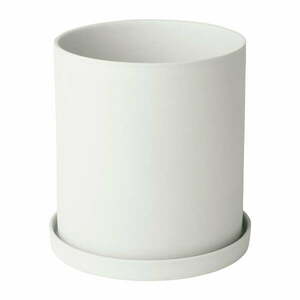 Biała porcelanowa doniczka Blomus Nona obraz