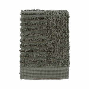 Bawełniany ręcznik frotte w kolorze khaki 30x30 cm Classic – Zone obraz