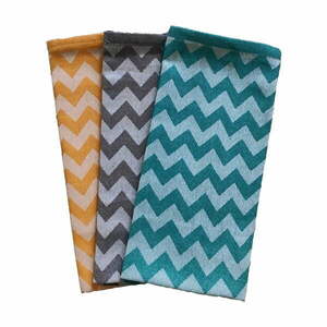 Ścierki bawełniane zestaw 3 szt. 70x50 cm Geometry – JAHU collections obraz